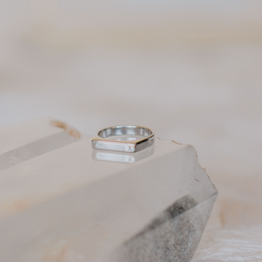 Silver Radiance Ring