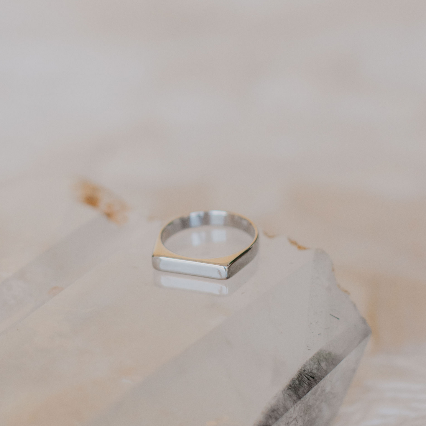 Silver Radiance Ring