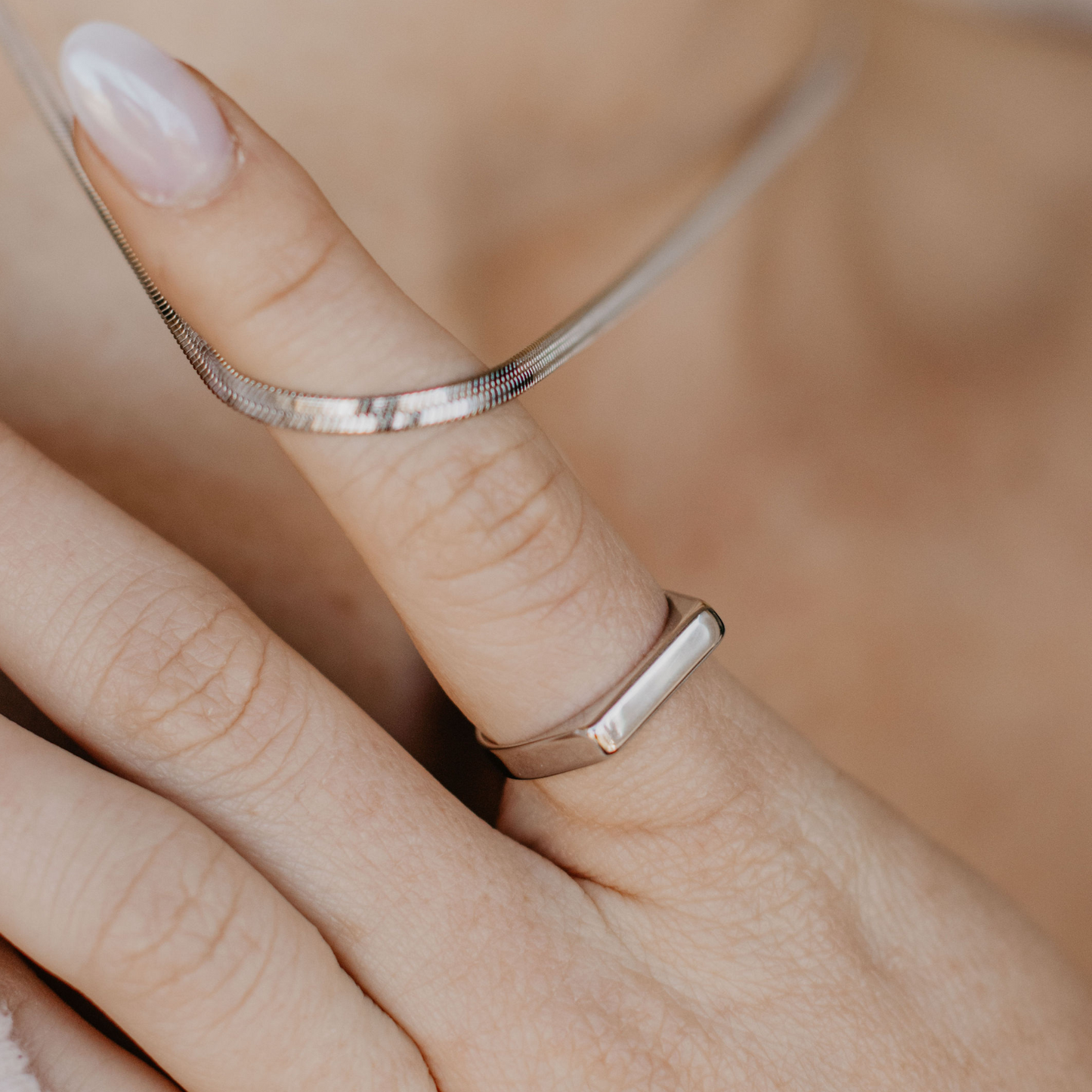 Silver Radiance Ring